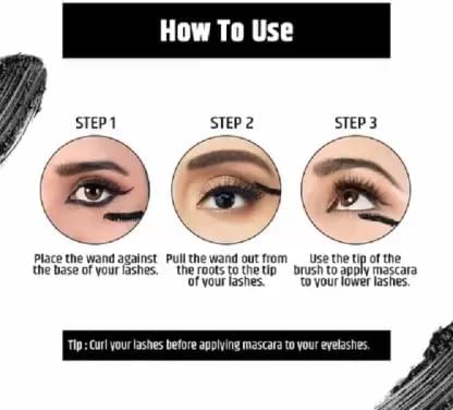 Pippal Fit Skin Mascara Ultra Volume Volumizing Mascara for Bold And Dramatic Lashes Long Lasting Waterproof 12Gm (Pack of 2)