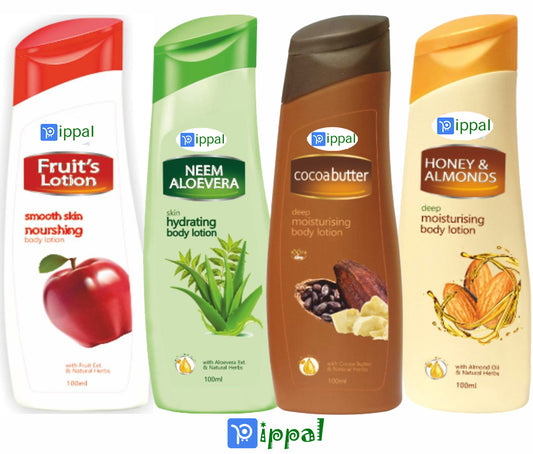 Pippal Cocoabutter Body Lotion Deep Moisturising (100 ml) Pack of 2 (200 ml)