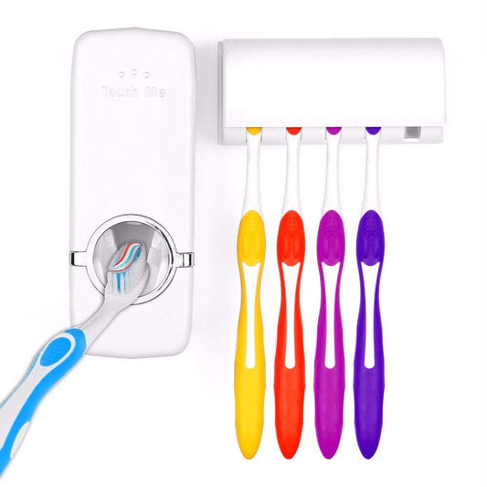 174 Toothpaste Dispenser Tooth Brush Holder