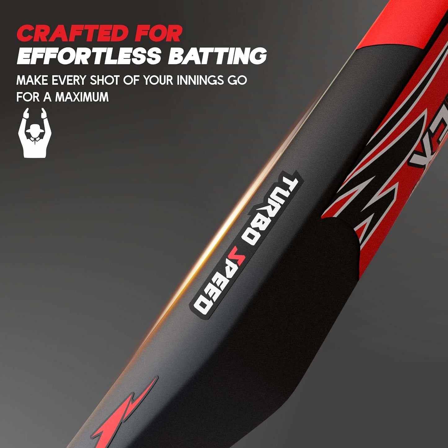 Lightweight Durable Plastic Cricket Bat (87 X 11 Cm 1 Pc)