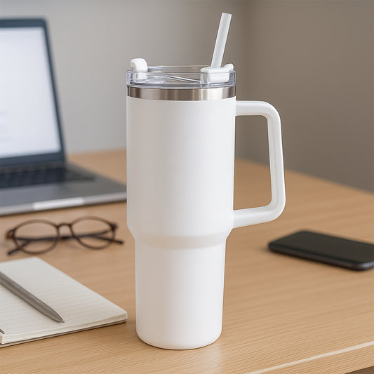 Premium Stainless Steel Vacuum Insulated Travel Mug (890ml 1 Pc)