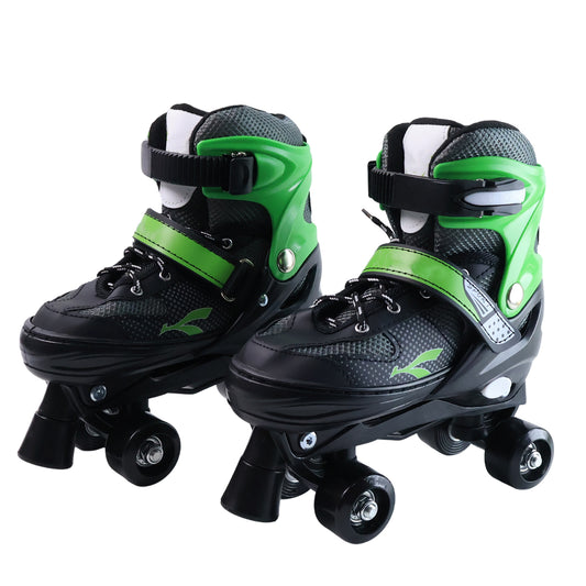 Adjustable Quad Roller Skates For Kids (Large 1 Pair)