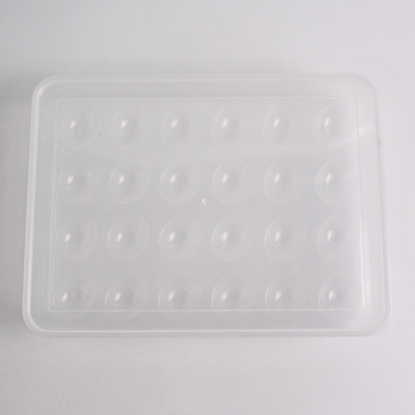 Plastic Egg Storage Container Holder For Refrigerator Egg Tray Holds 24 Eggs (1 Pc)