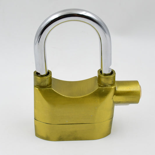 Security Alarm Metallic Lock System With 3 Keys (1 Set Mix Color)
