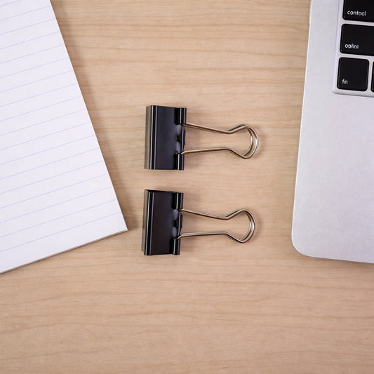 Binder Clip Paper Holder (2 Pc 19mm)