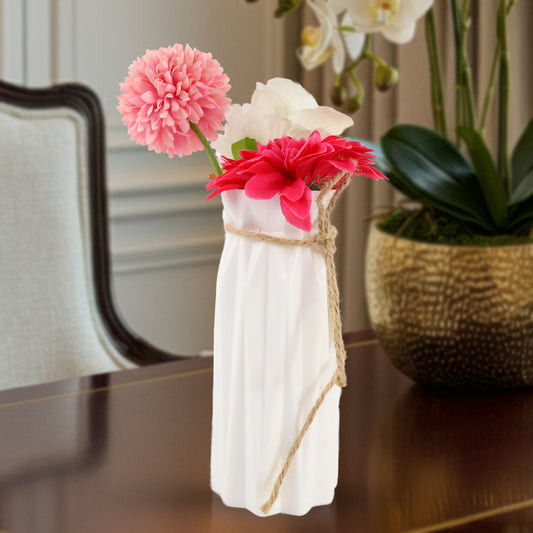 Plastic Vase Pot - Elegant Design-ideal Gift For Friends And Family (1 Pc)