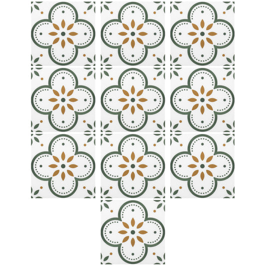 Peel And Stick Floor Tiles Kitchen Bathroom Backsplash Sticker Detachable Waterproof Diy Tile Stickers For Wall Decoration Tiles Home Decoration (8x8 Inch 1 Pc Tiles)