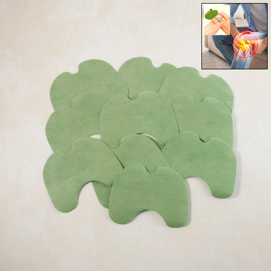 Knee Relief Patch Set Herbal-infused Adhesive Patches (10 Pc Set)