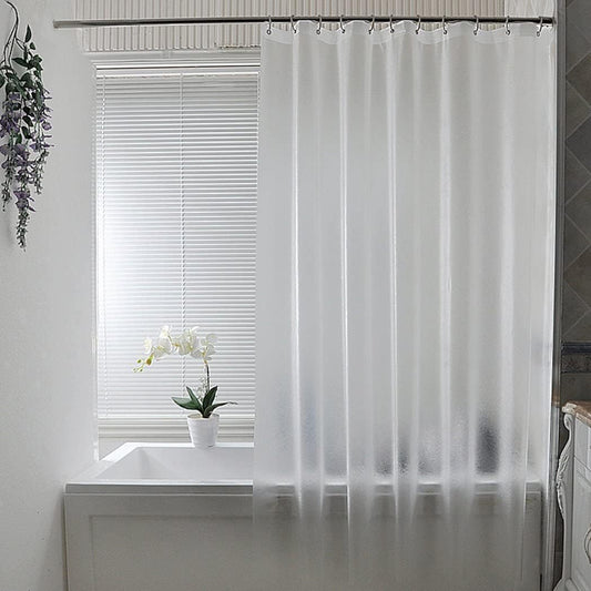 Waterproof Anti-mildew Frosted Shower Curtain (Standard Fit 5179 Inch)