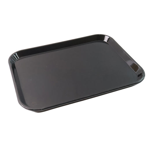 Plastic Serving Tray Plate 40 30 Cm (1 Pc Black)
