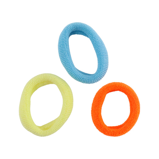 Seamless Soft Hair Elastics - (3 Pc Set)