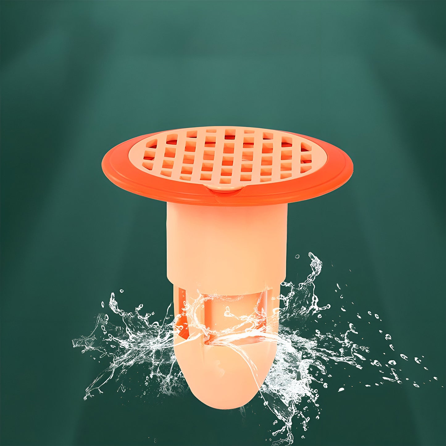 Bathroom Kitchen Plastic Drain Strainer (1 Pc)