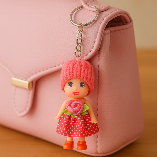 Multifunction Doll Rakhi For Kids Cute Soft Toy Rakhi With Keychain Use Decorative Fancy Rakhi Cum Keyring For Boys Girls