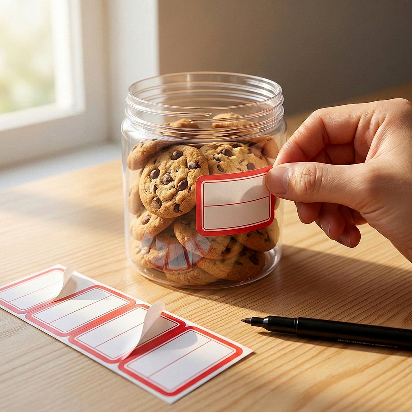 1 Sheets Self-adhesive Label Stickers
