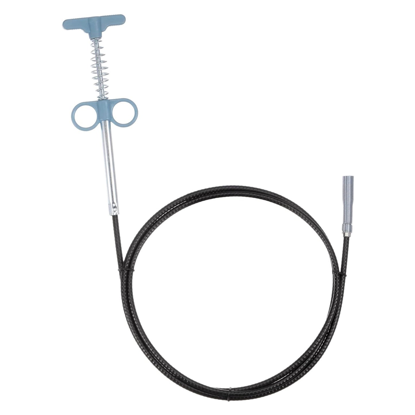 Flexible Spring Drain Cleaning Tool With Hand Grip (1 Pc 57 Cm)