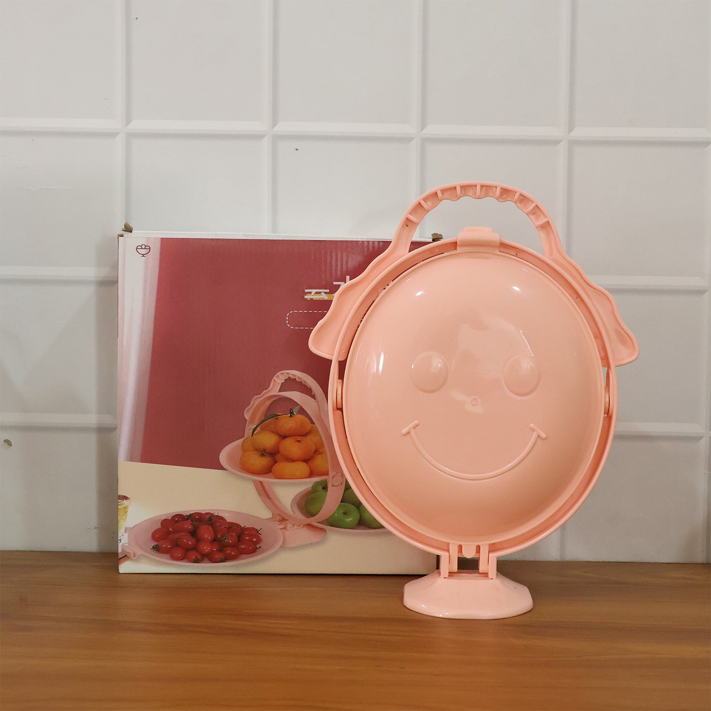 3-layer Foldable Multi-purpose Snack Fruit Dessert Serving Stand (1 Pc)