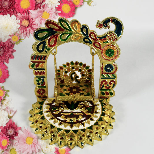 7718 Bal Gopal Zula Home Decorative Swing Bal Gopal Zula Premium Look Decorative Zula Suitable For Home Office Restaurant