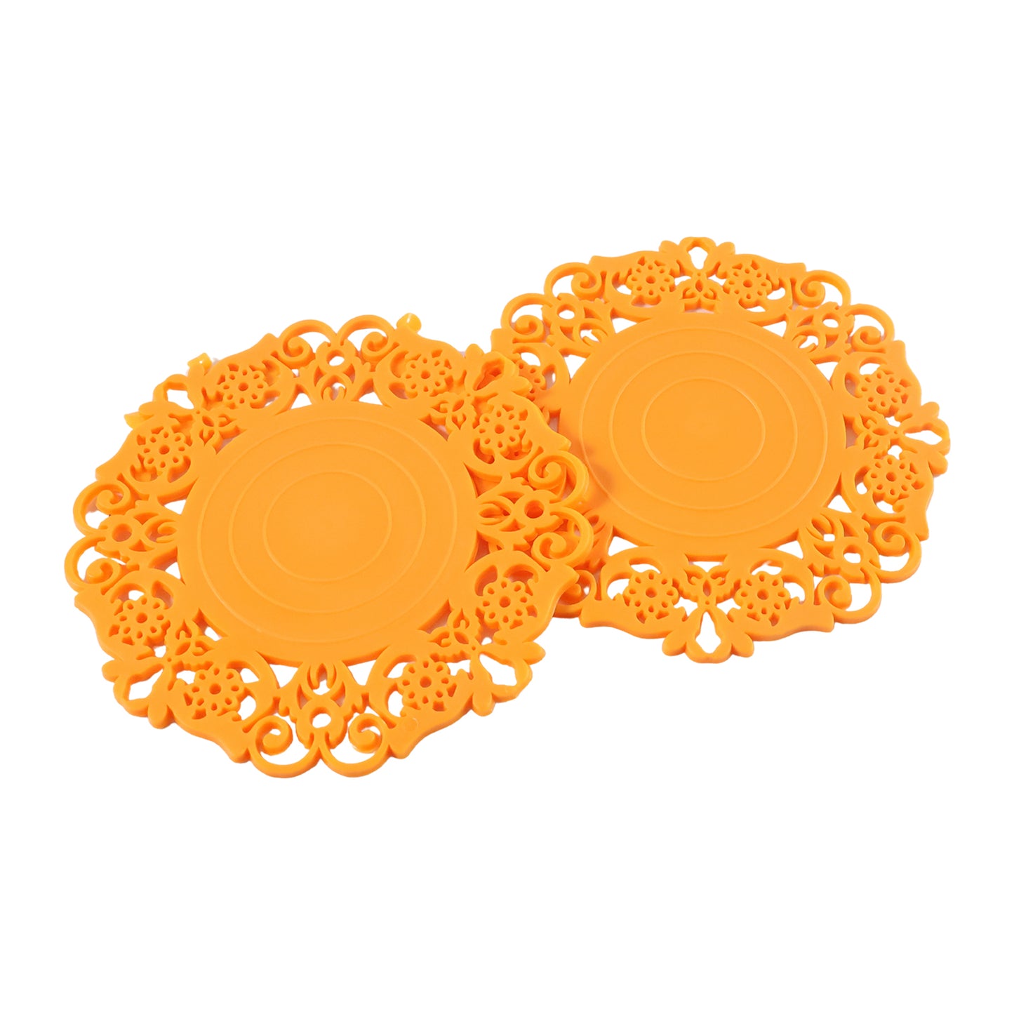 Heat-resistant Decorative Hot Mat Cup Coaster Set (10 Cm 2 Pc Set)