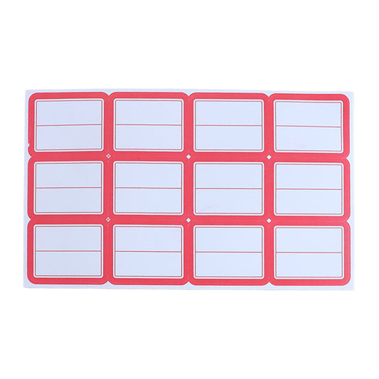 Writable Label Stickers 50 Sheets