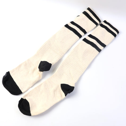 Unisex Cotton Crew Socks (1 Pair Mix Design)