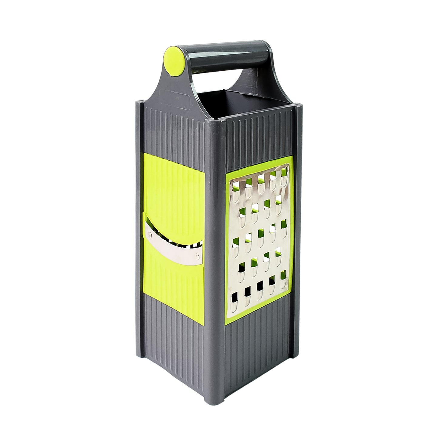Steel And Plastic 4 In 1 Vegetable Fruit Slicer Grater Slicer (1 Pc)