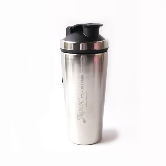 Apex Stainless Steel Gym Shaker Bottle And Spring (1000ml 1 Pc)