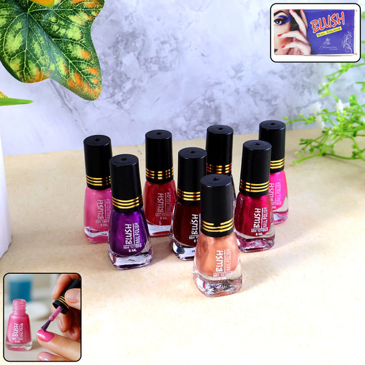 Blush Dark Mini Nail Polish (Mix Color 6 Ml 1 Pc)
