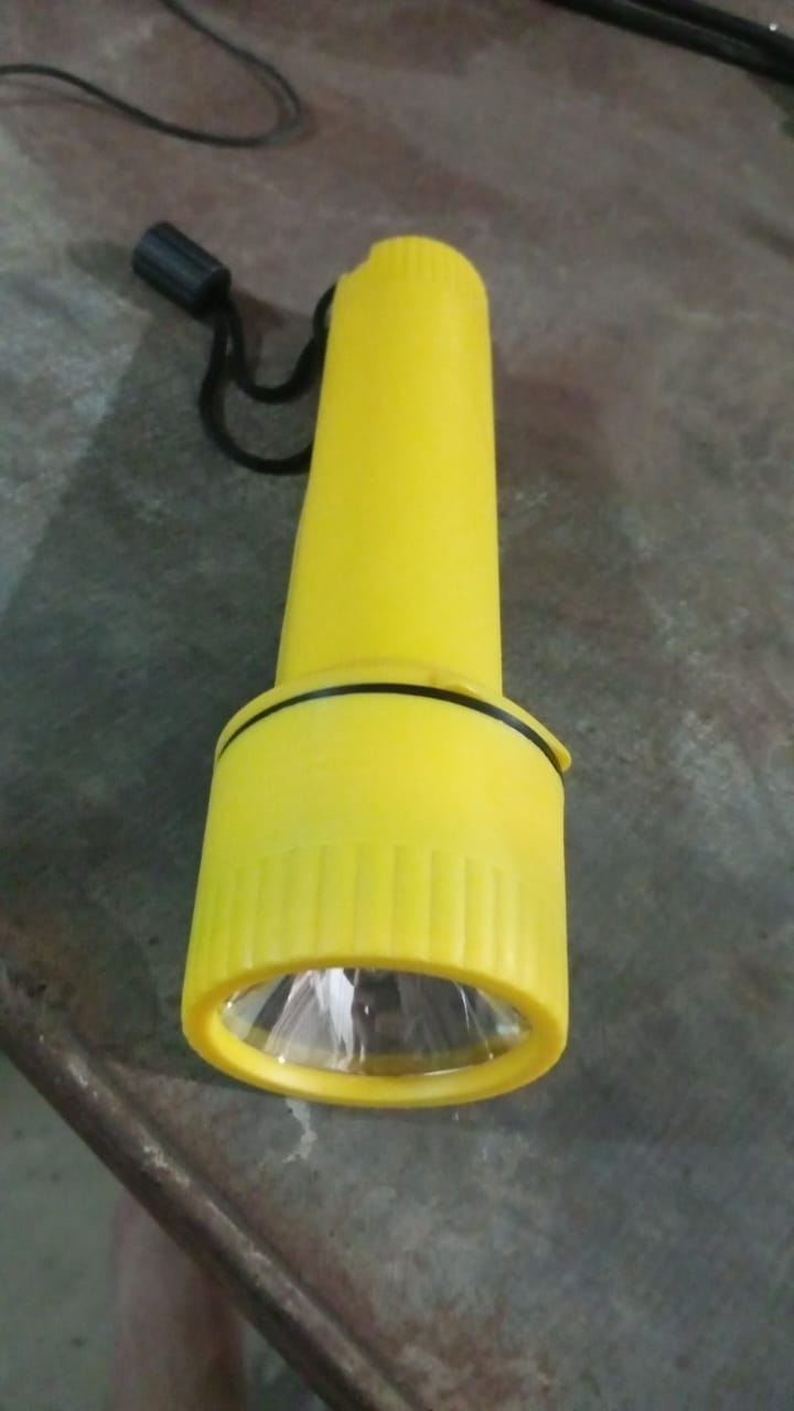 Bigled Flashlights Torch Light Battery Operated (1 Pc Battery Not Included)