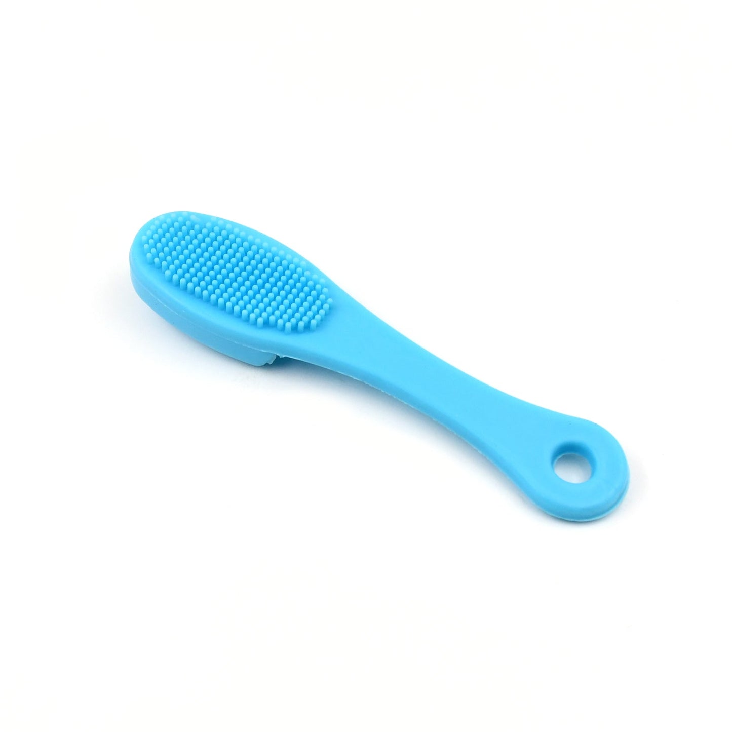 Silicone Makeup Cleaning Tool Finger Wash Face Scrubber Facial Cleansing Brush (1 Pc Mix Color)