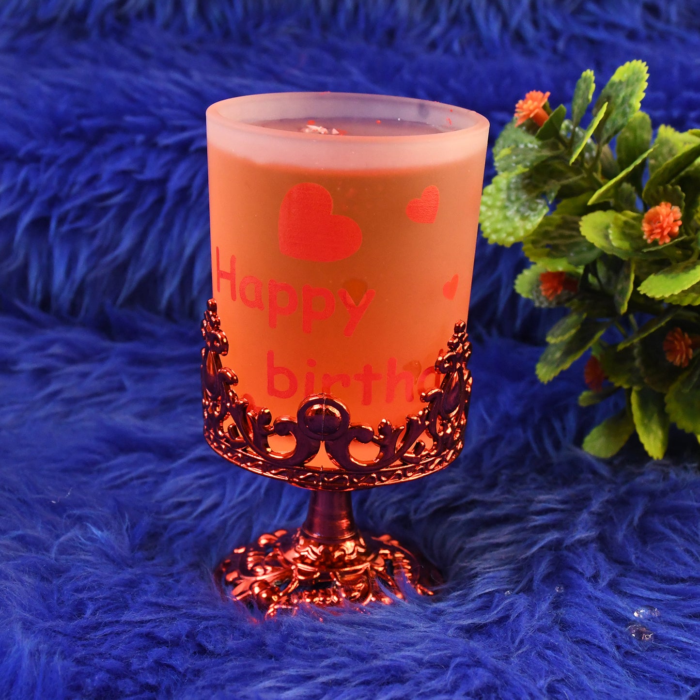 Tealight Holder Stylishly Shaped Candle Diya Stand Plastic Beautiful Design Festival (2 Pc Mix Design)