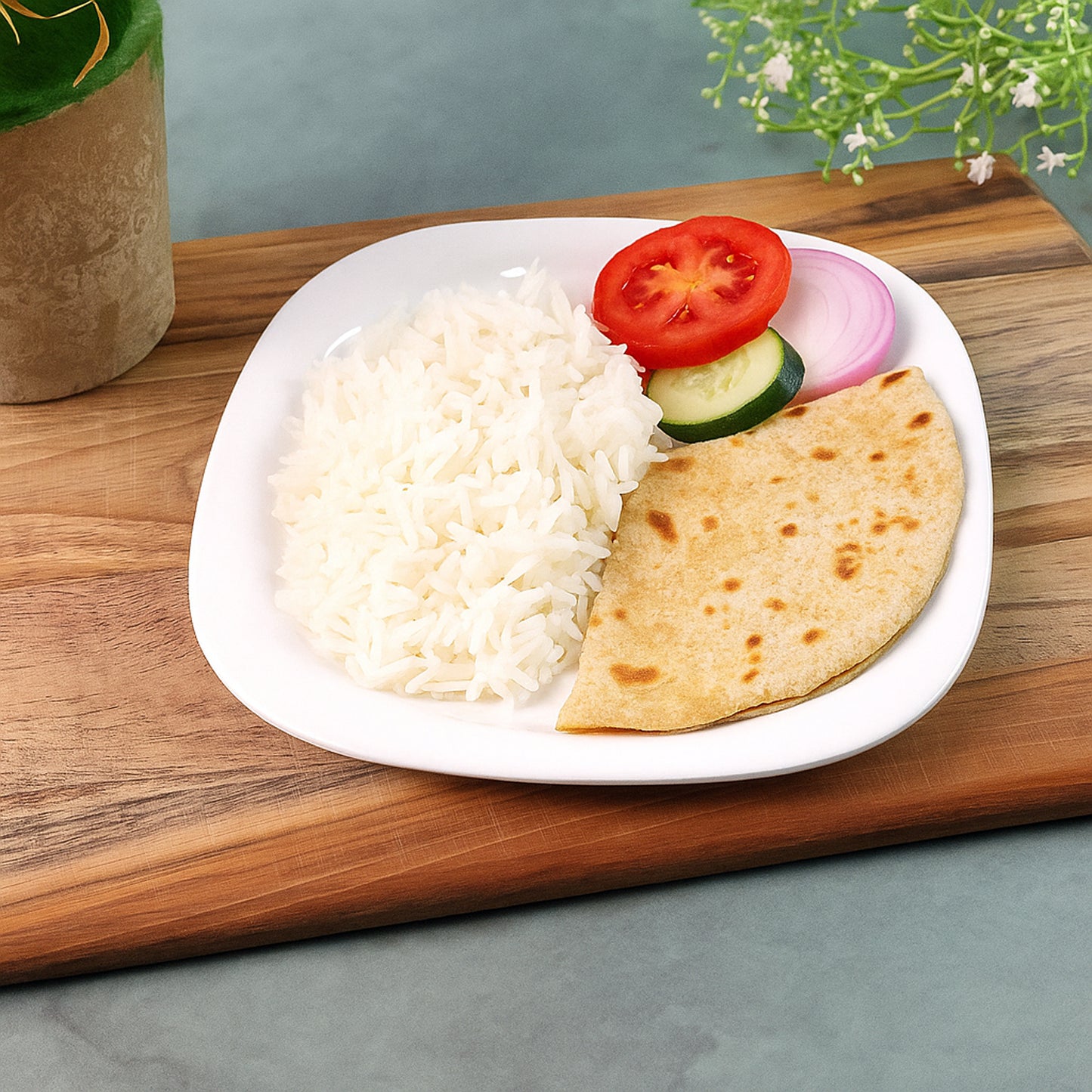Premium Square Dinner Plate (32 Cm 1 Pc)