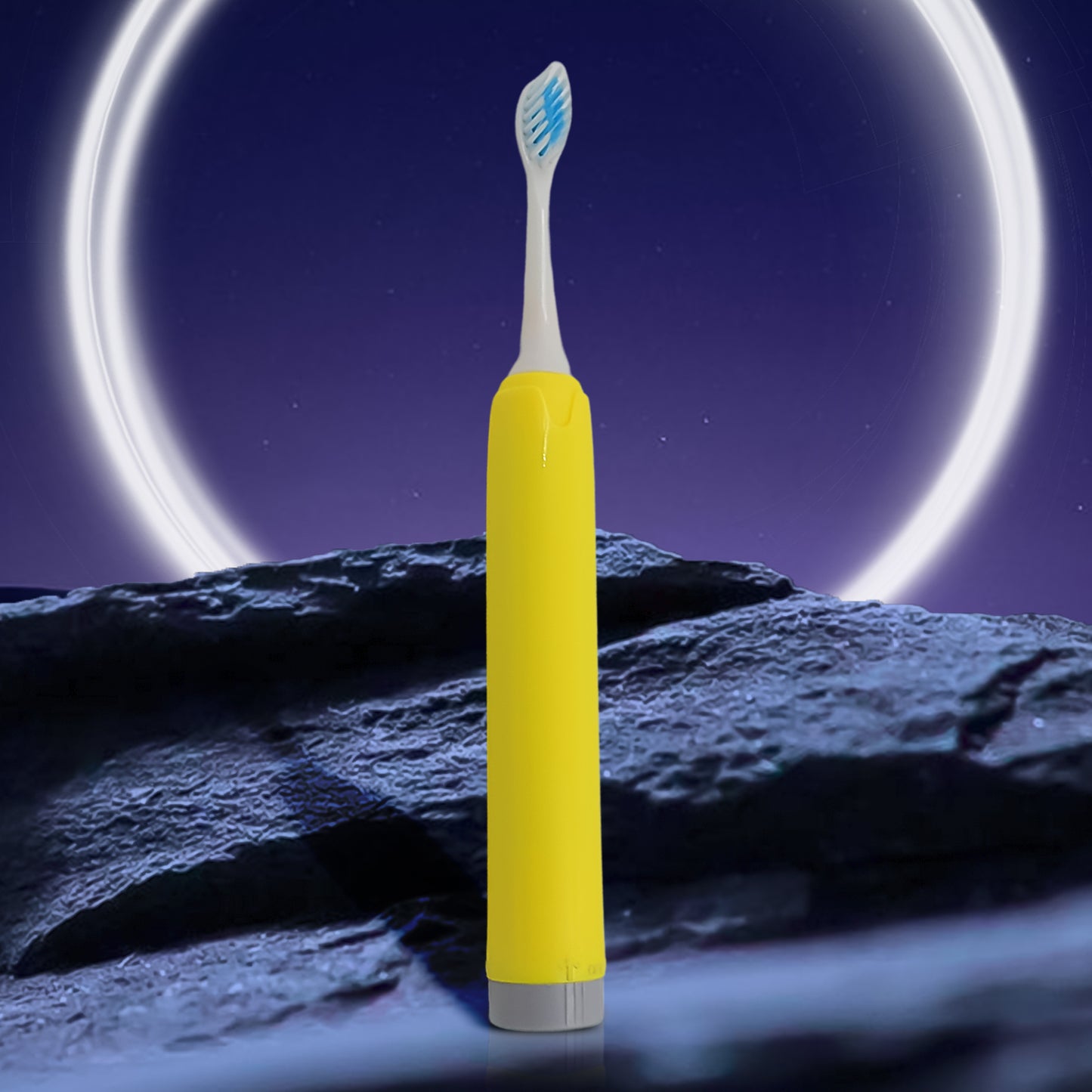 Adult Waterproof Electric Toothbrush 1 Head Battery Operated Toothbrush (1 Pc Battery Not Included)