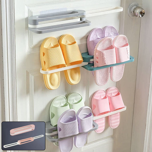 Wall Mounted Slipper Stand Organizer (1 Pc)