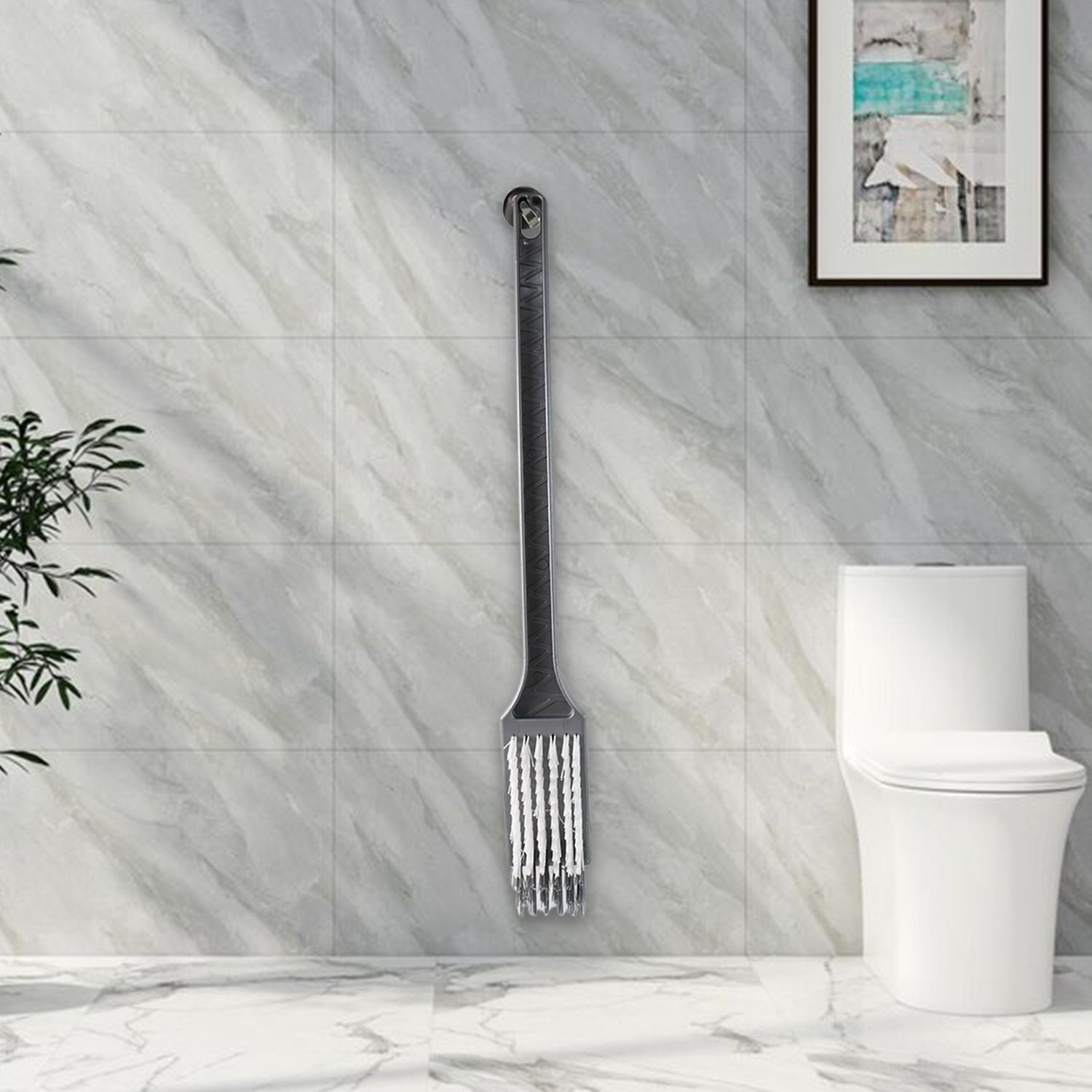 Pro Clean Long Handle Toilet Cleaning Brush (1 Pc)