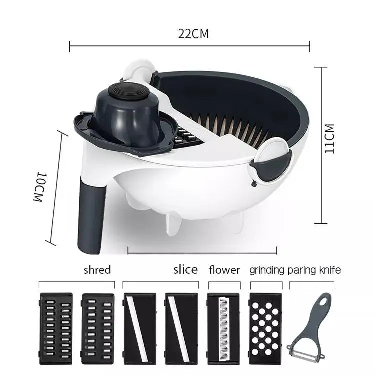Multifunctional Vegitable Cutter - Safe & Easy Chopping Tool