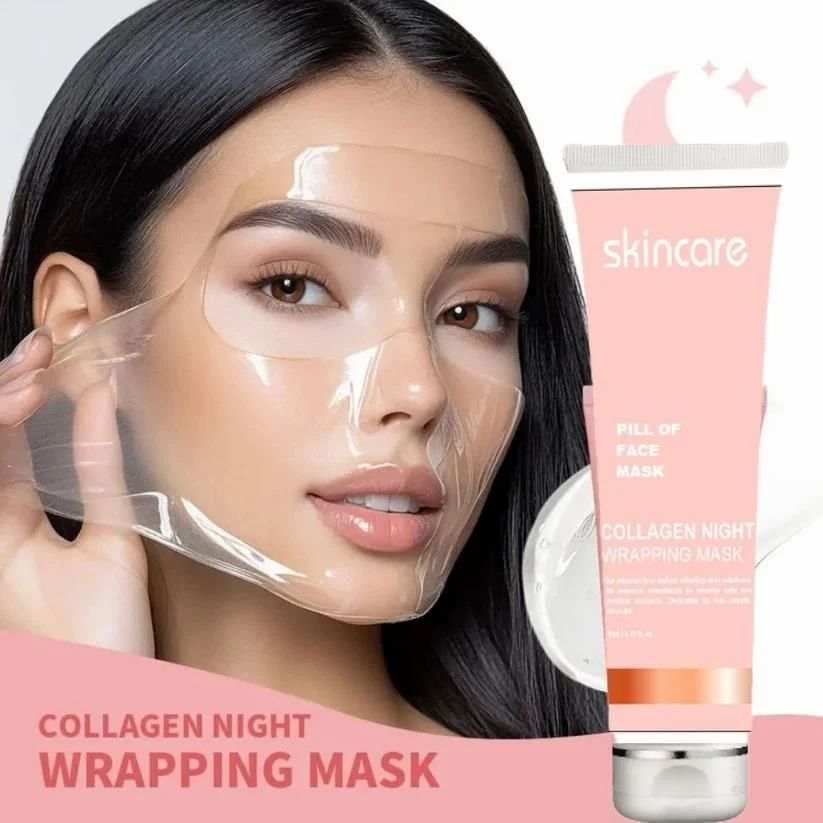 Korean Collagen Night Wrapping Peel Off Mask (Pack of 1)