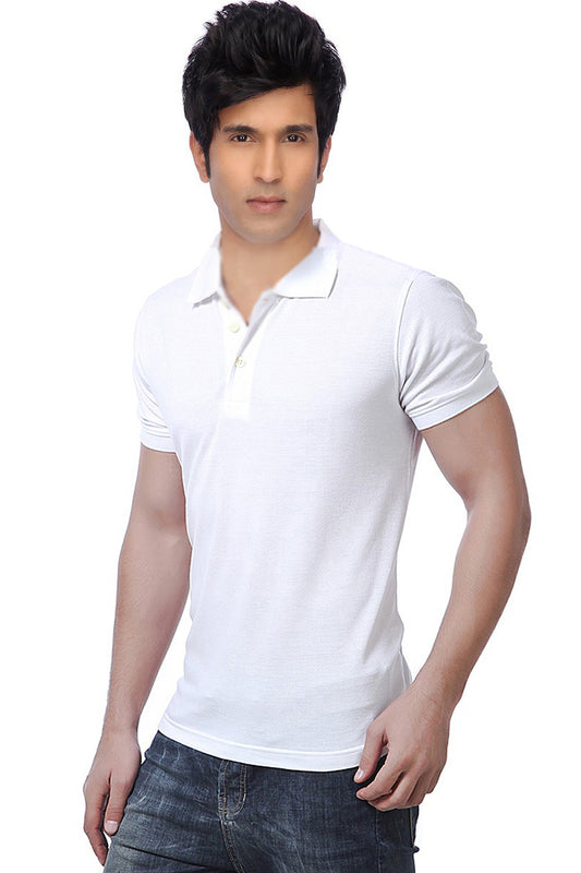 Ketex Cotton Blend Half Sleeves Polo Tshirt (Pack of 2)