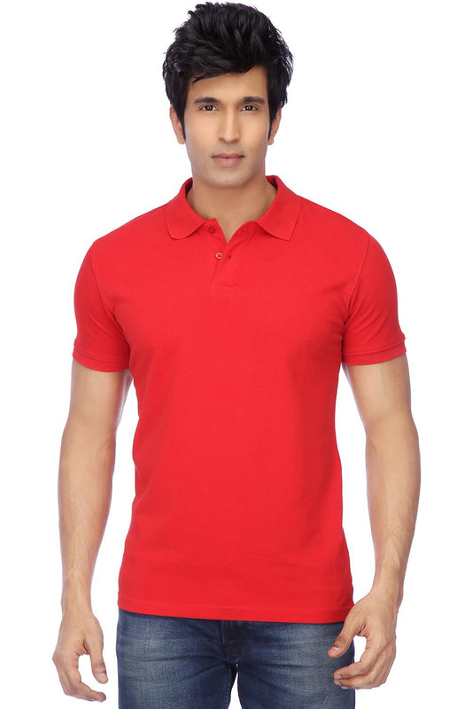 Ketex Cotton Blend Half Sleeves Polo Tshirt (Pack of 2)