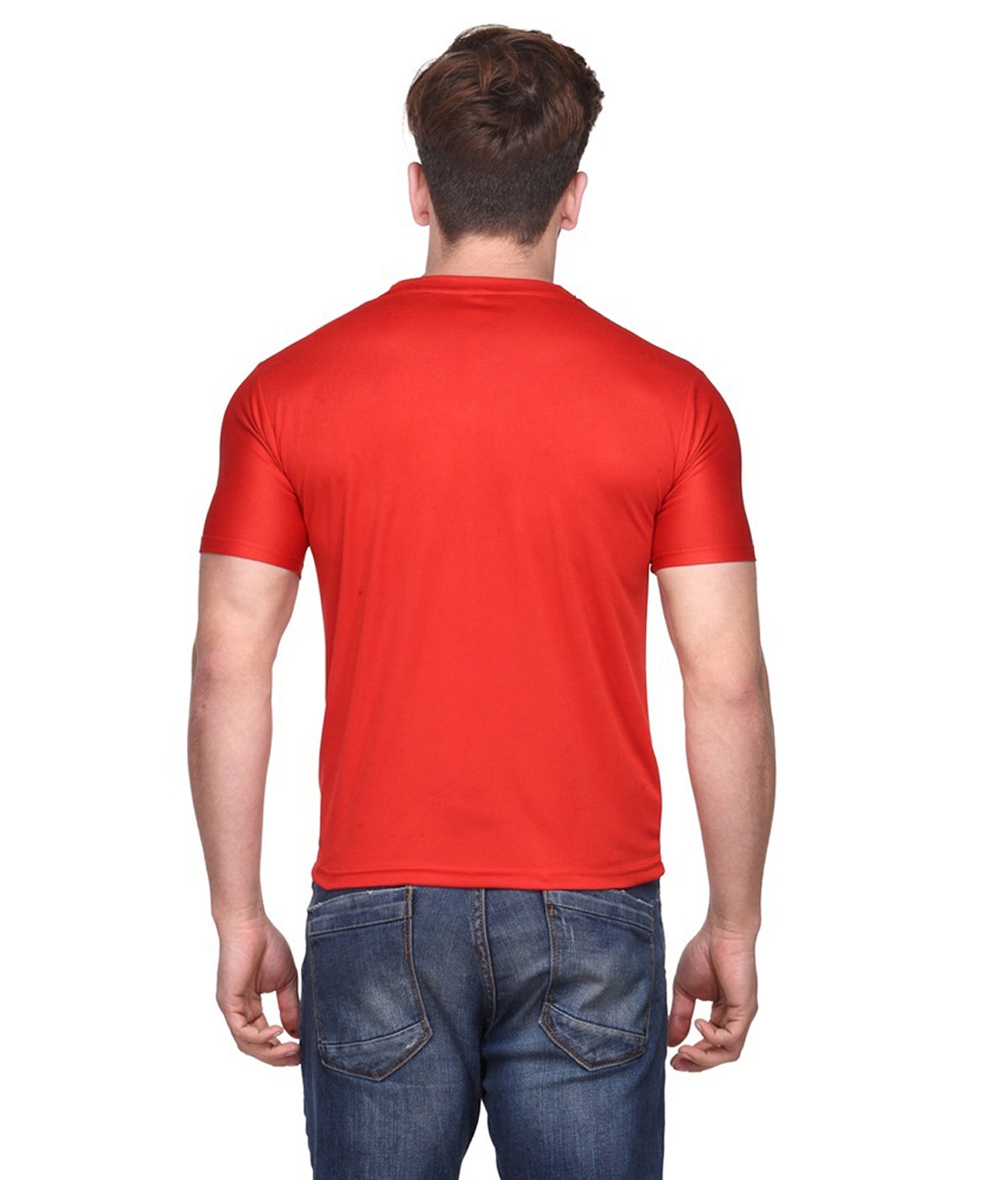 Ketex Round Neck Men's Polyester Blend Dri Fit T-Shirts (Pack of 3)