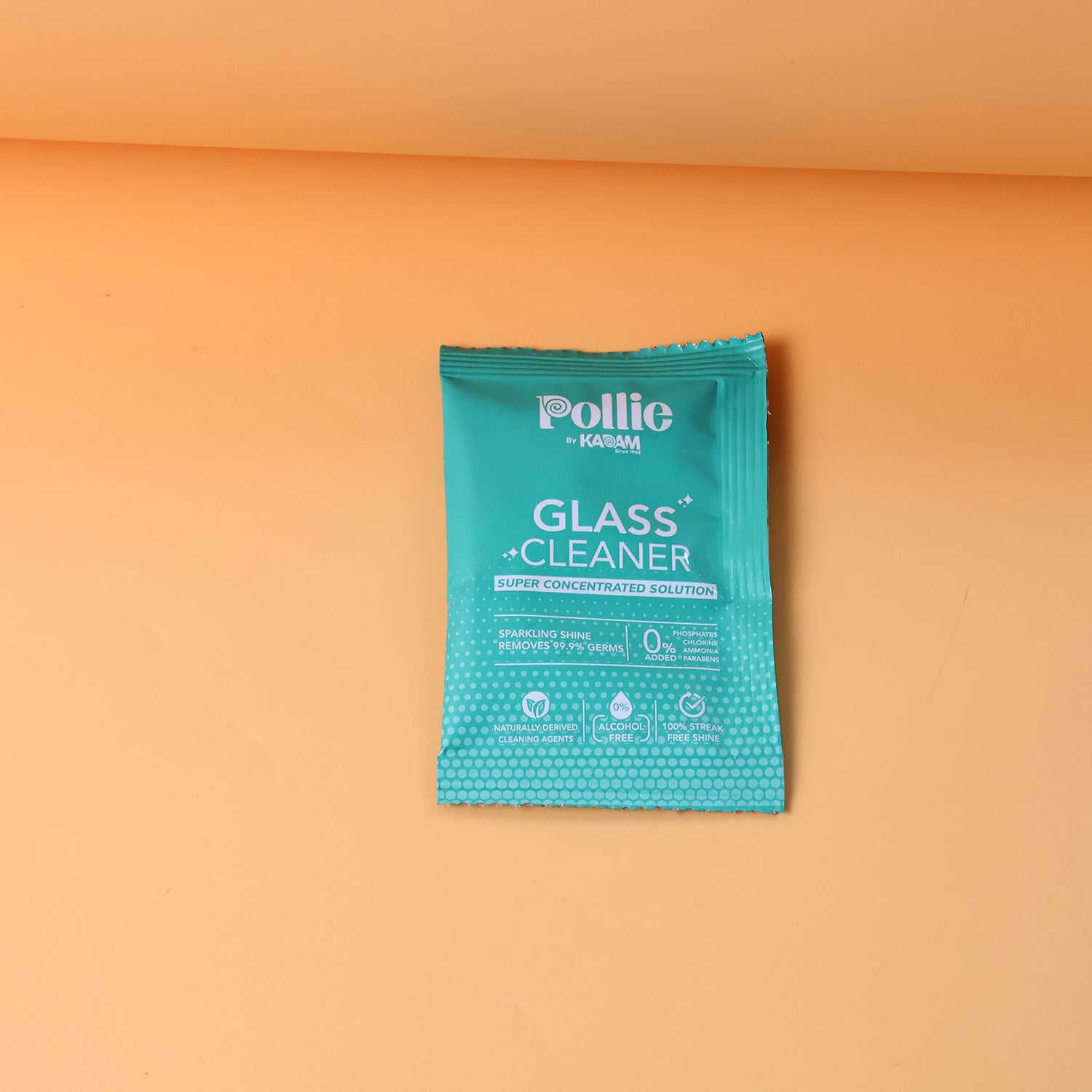 Pollic Kadam Concentrated Glass  Mirror Cleaner Sachet (15 Gm)