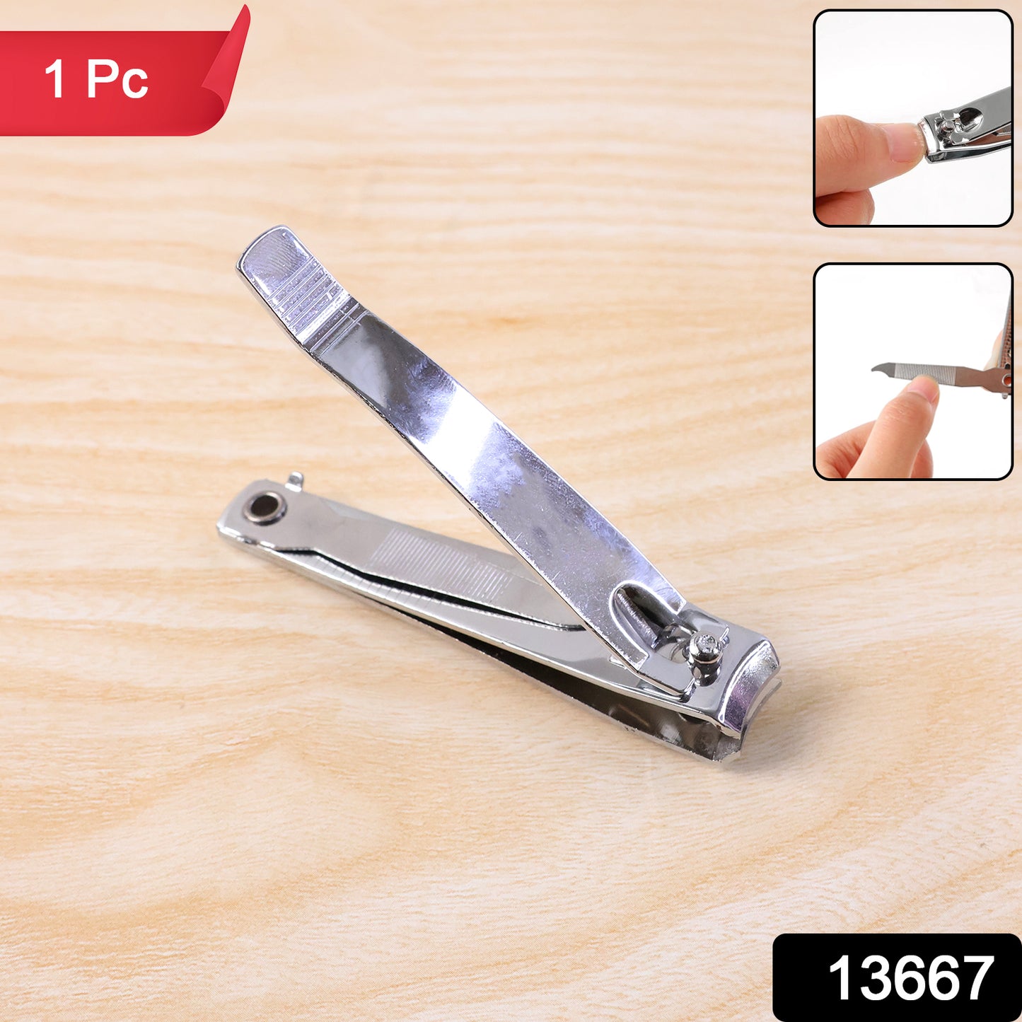 Premium Heavy-duty Stainless Steel Nail Cutter (1 Pc)
