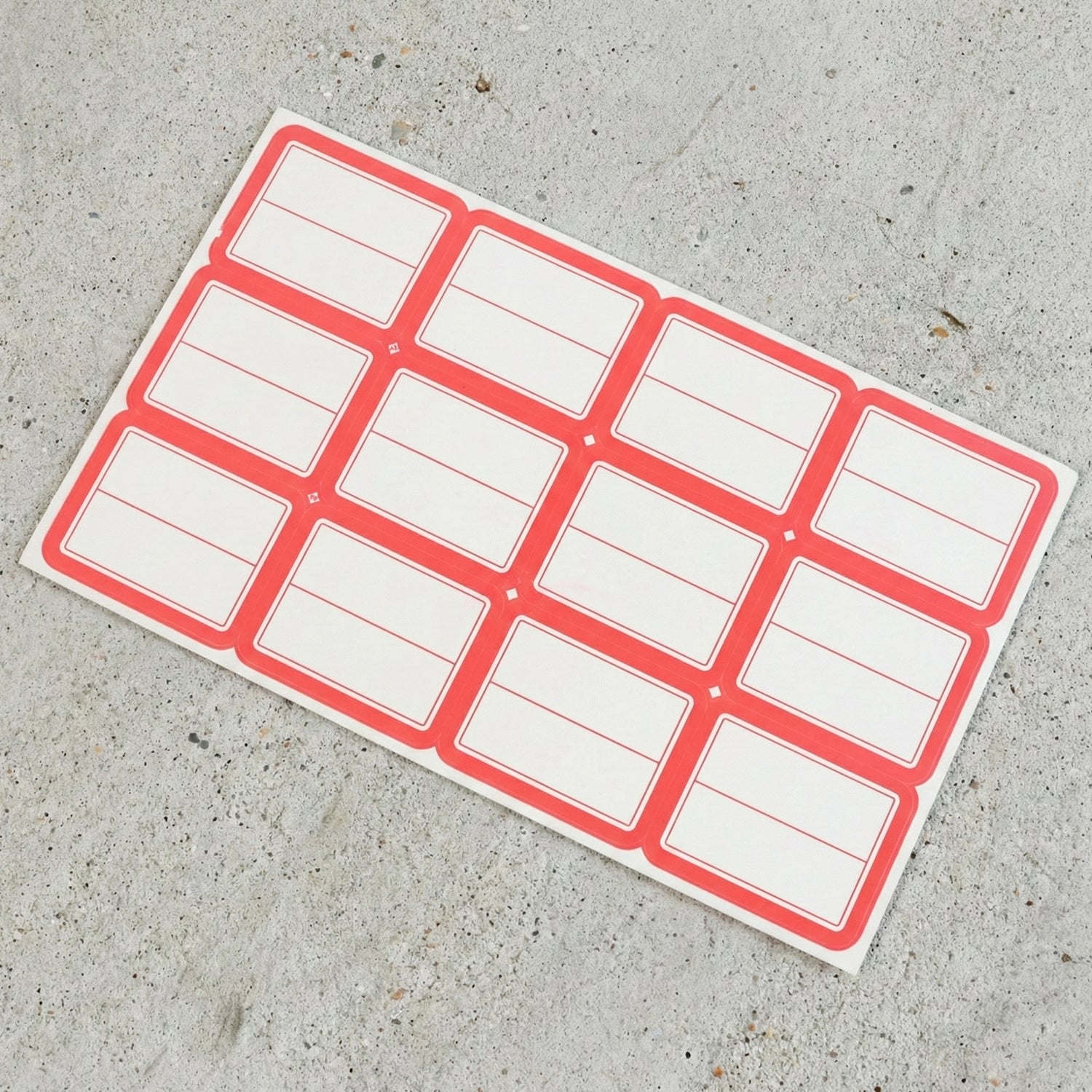 1 Sheets Self-adhesive Label Stickers