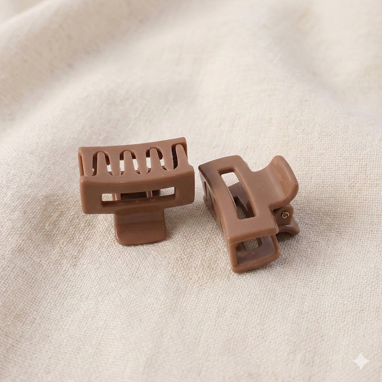 Stylish Mini Hair Claw Clips Set 12 Pc