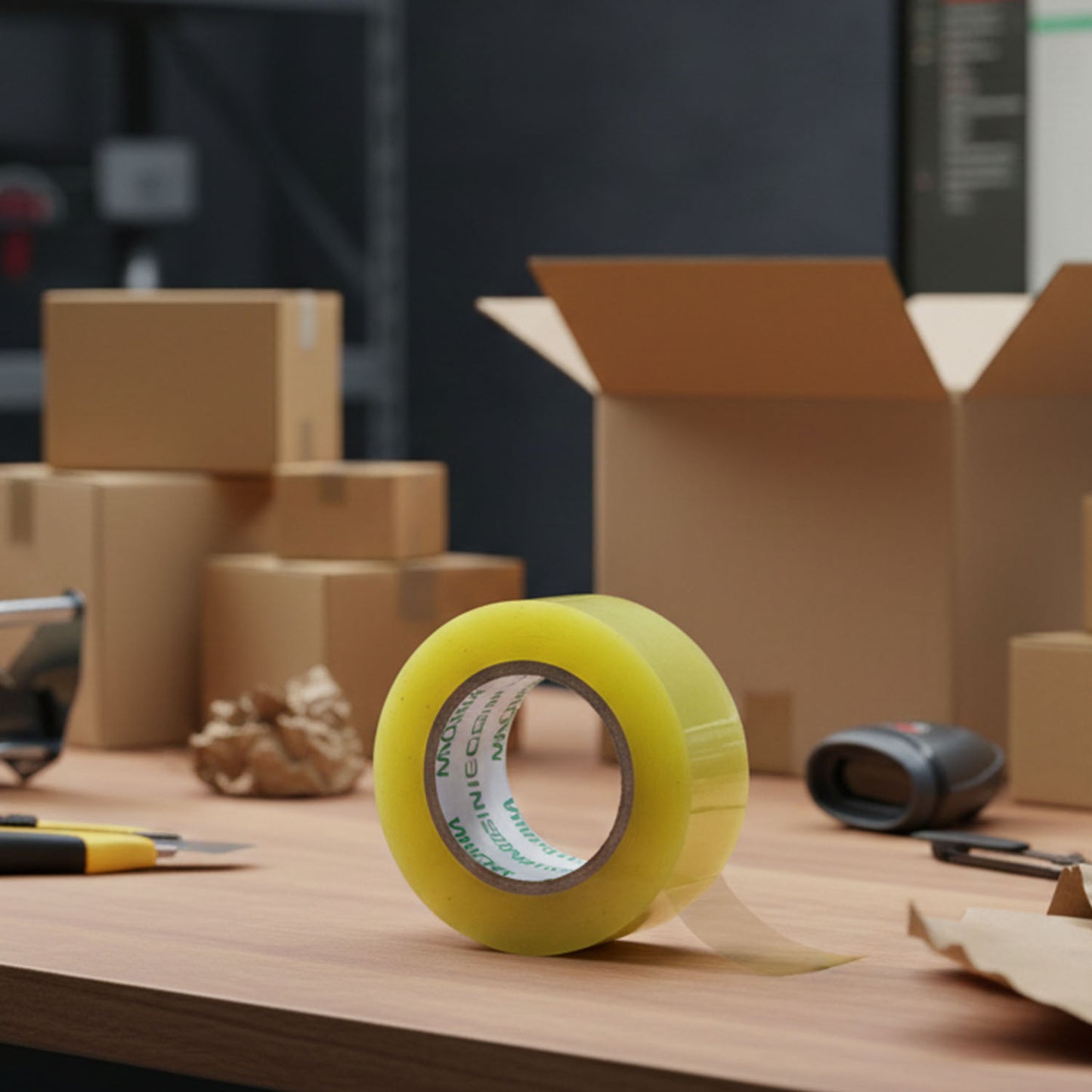 Transparent Packaging Adhesive Tape Roll 125 X 45 Mm