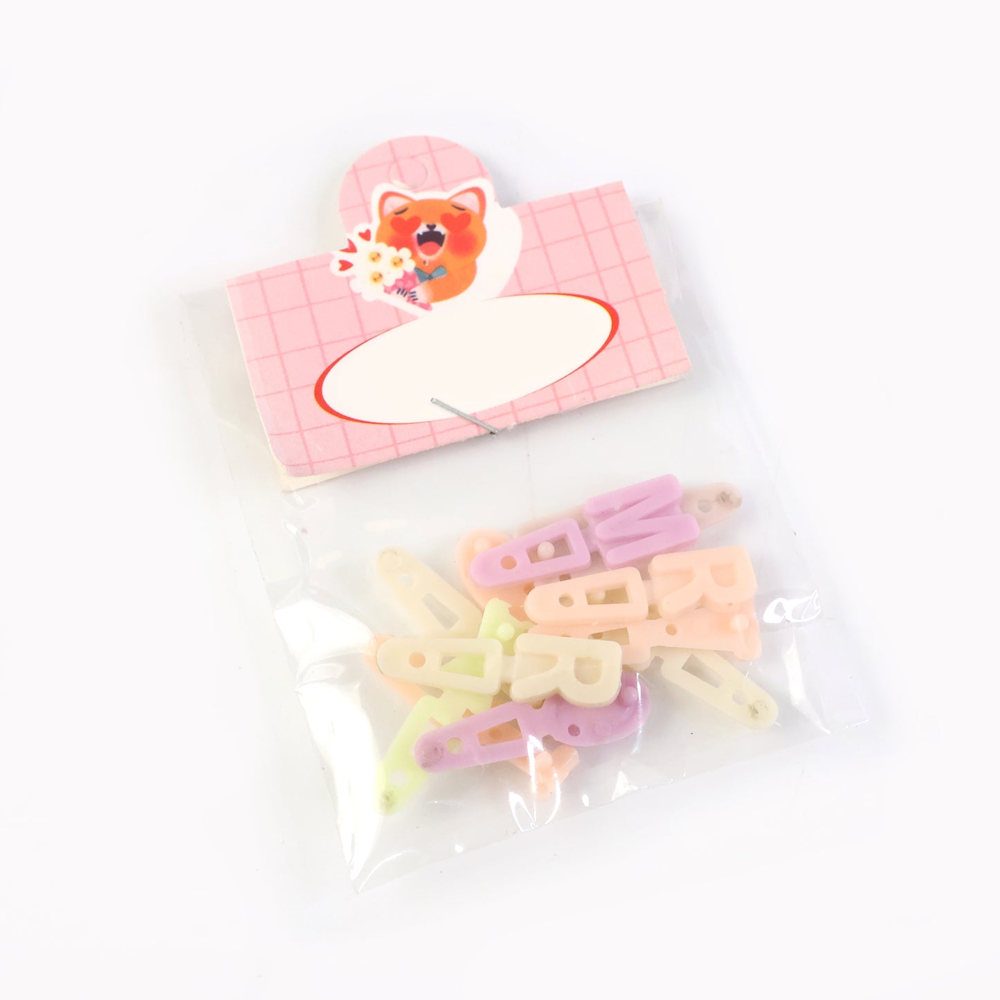 Alphabet Letter Beads Set For Craft Decoration (1 Set)