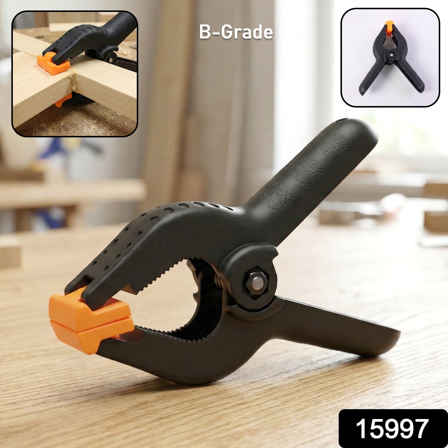 B-grade Heavy-duty Spring Clamp (1 Pc)