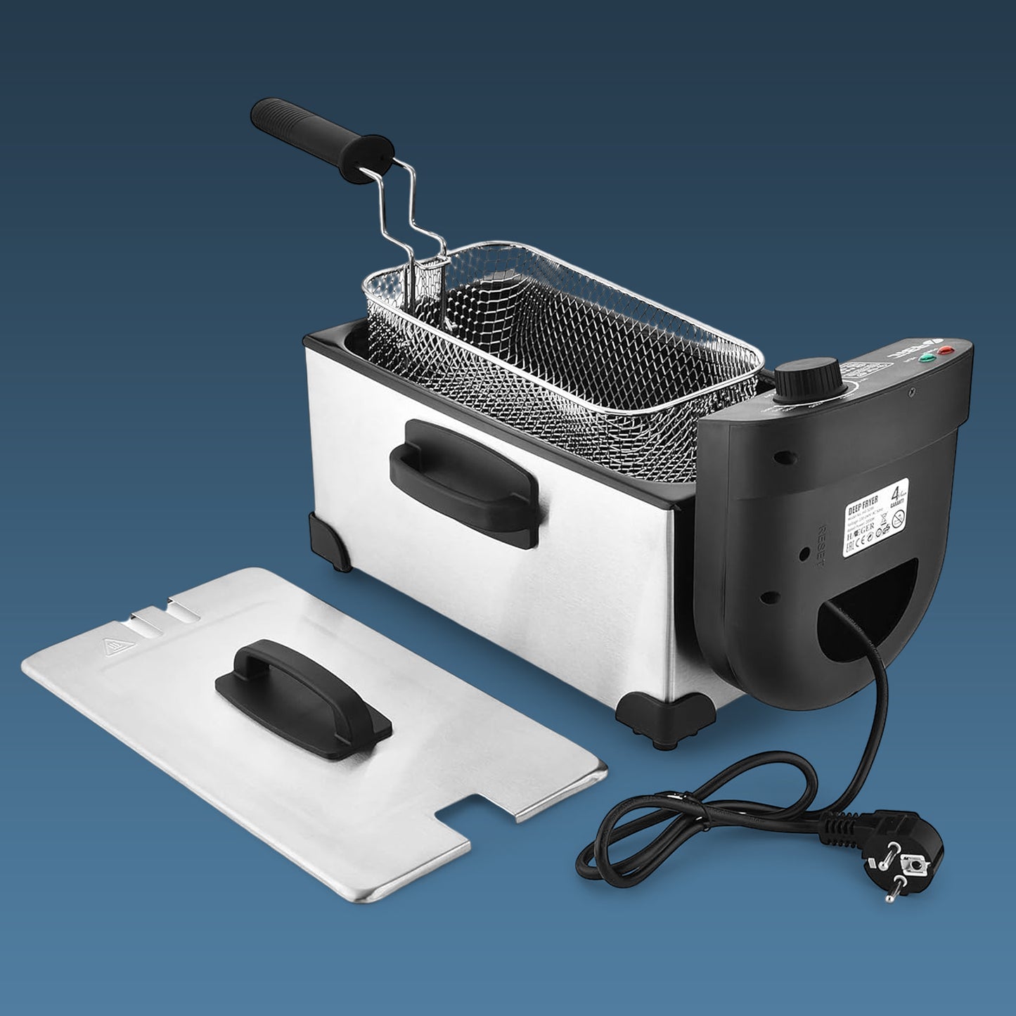 Orbit Heavy Duty 2000w Deep Fryer With 3.5 Litre Oil Capacity