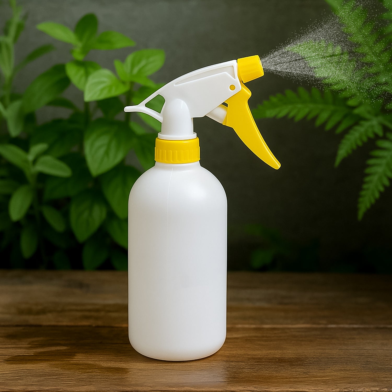 Floral Printed Plastic Spray Bottle (500 Ml)