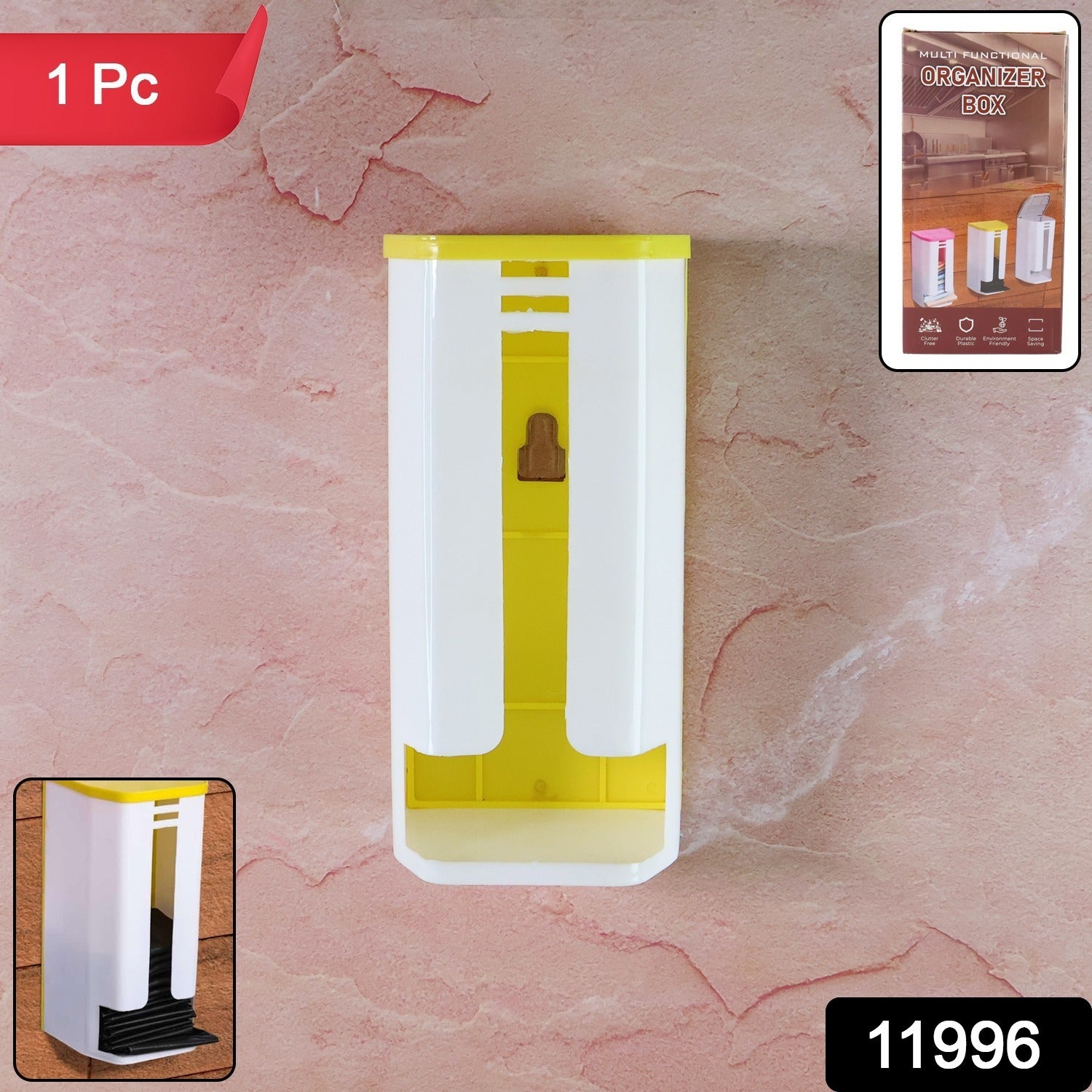 Wall-mounted Plastic Bag - (1 Pc)