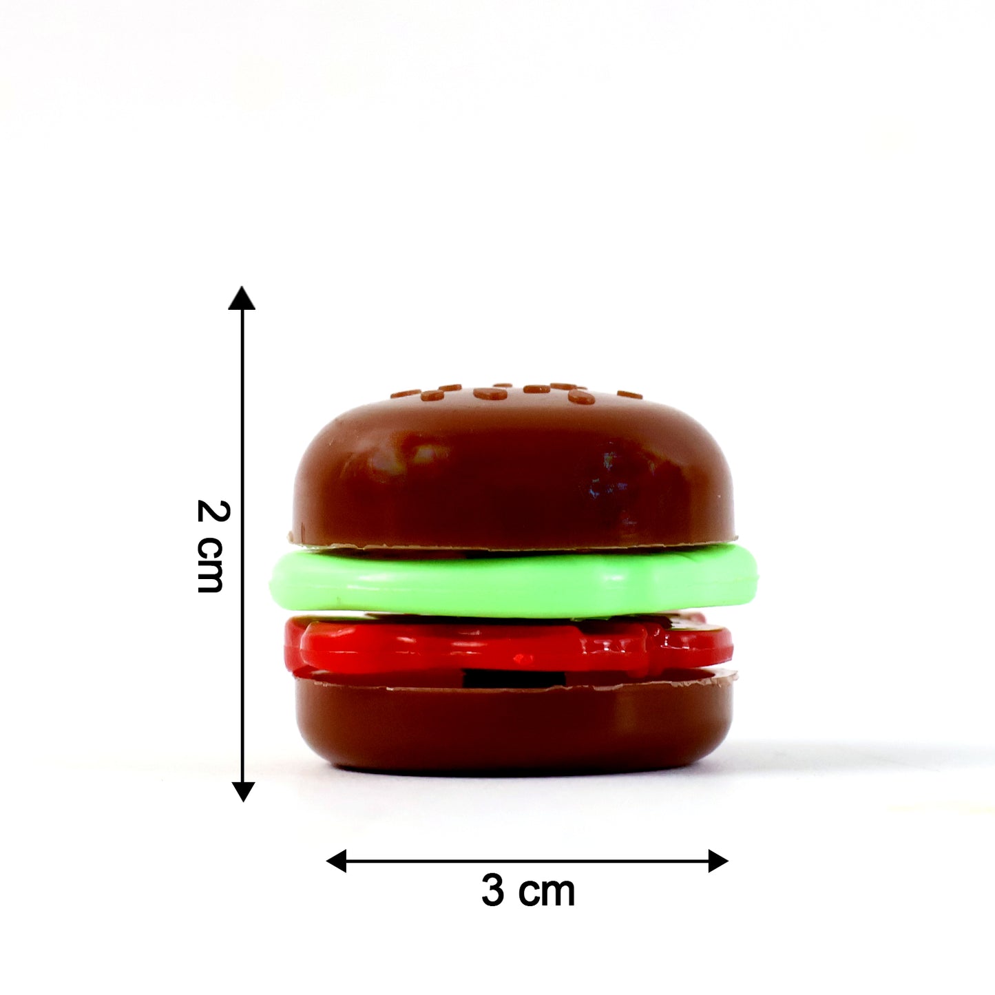 Mini Burger Shaped Toy For Kids (1 Pc)